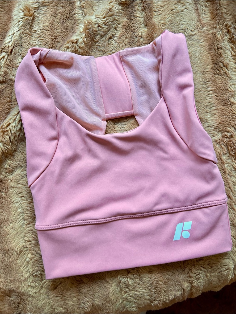 Forme Power Bra in Light Pink - Size XS